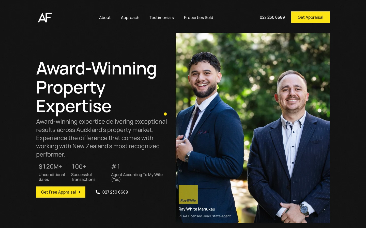 Aidan Fraei: somewhere to send vendors after every appraisal case study