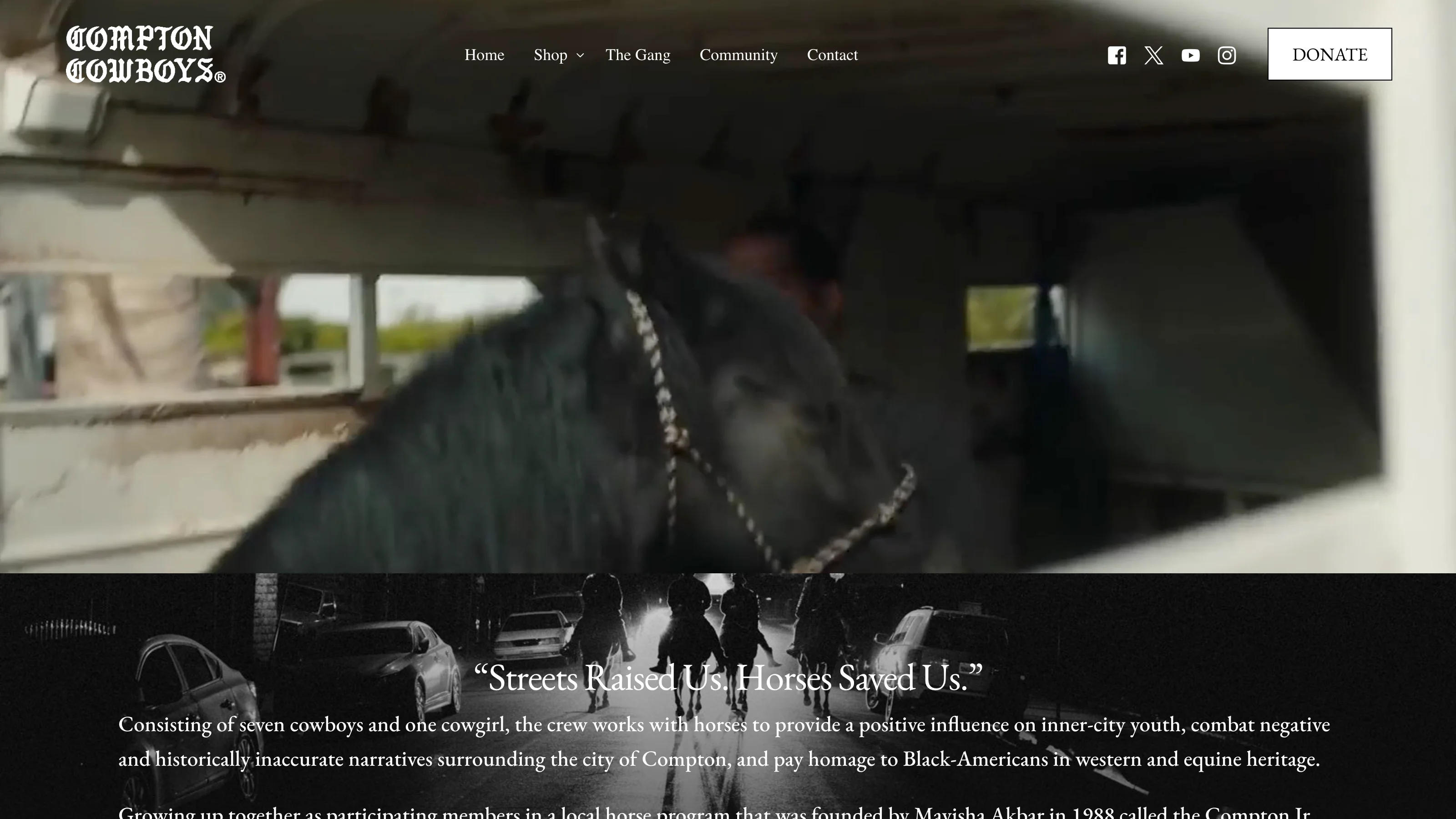Compton Cowboys: a home that matches the press coverage case study