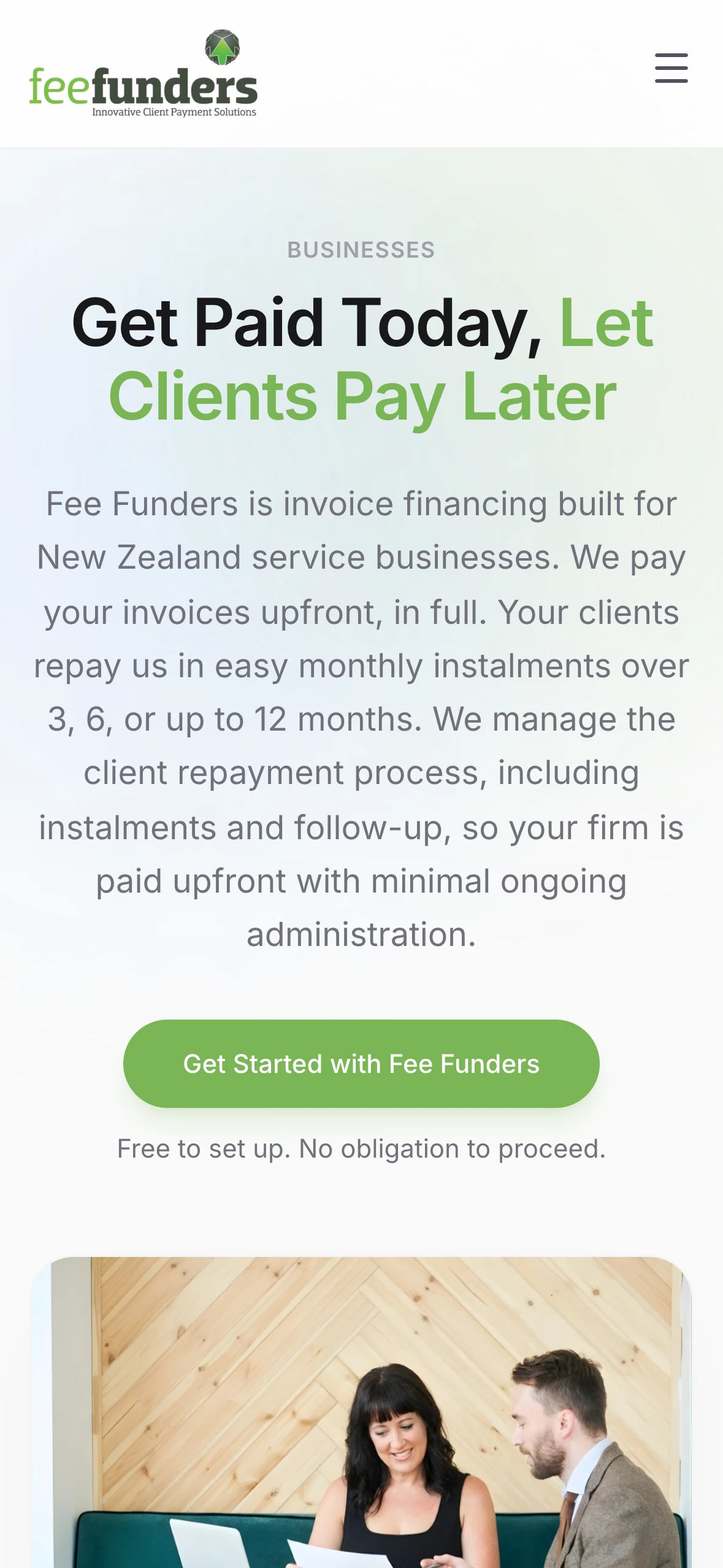 Fee Funders: onboarding that keeps borrowers moving mobile screenshot 2