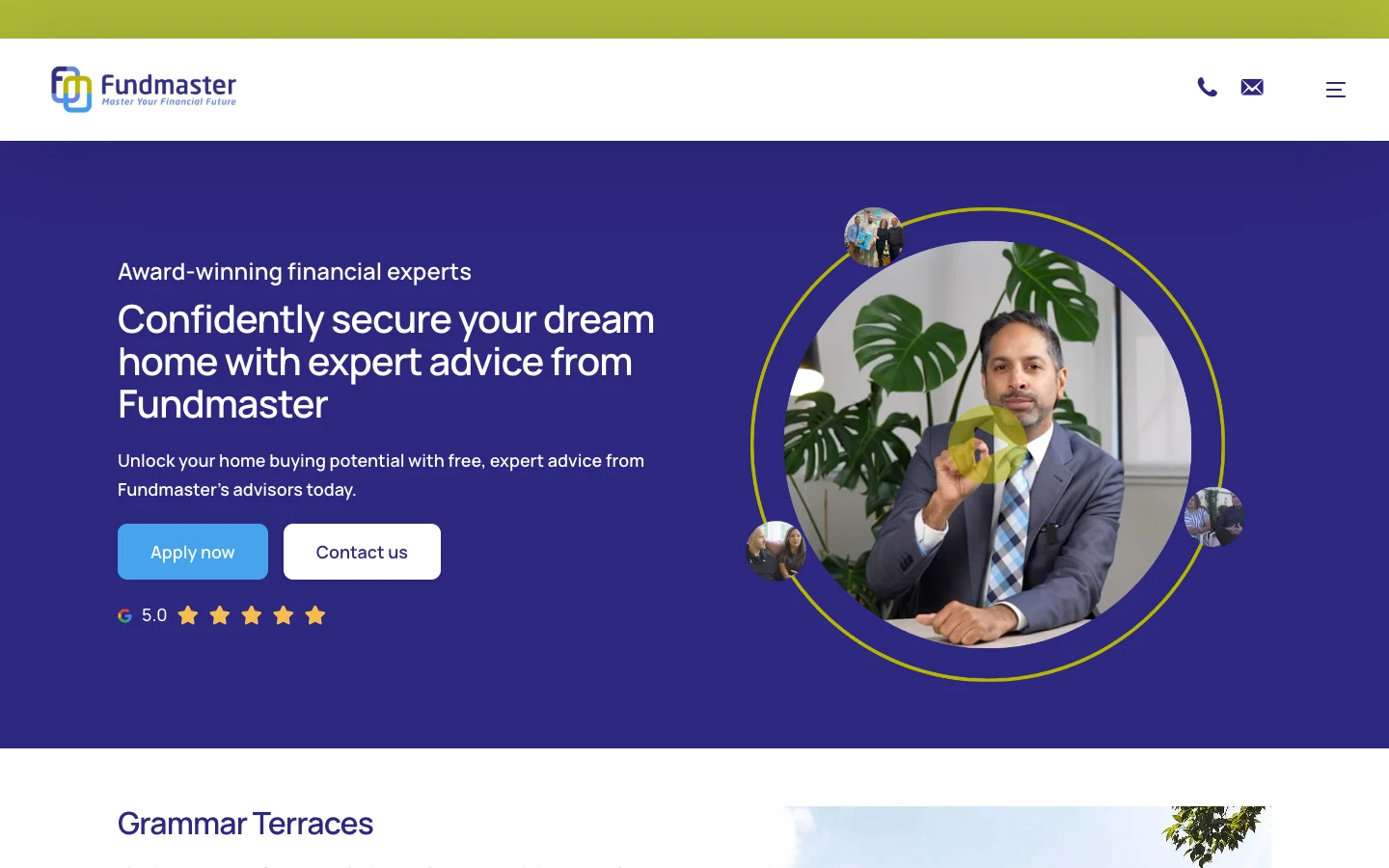 Fundmaster: 13x monthly organic traffic