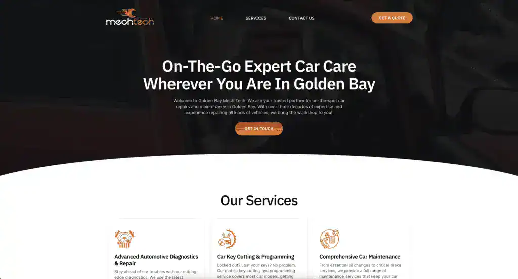 Golden Bay Mech Tech: first mechanic South Islanders find case study