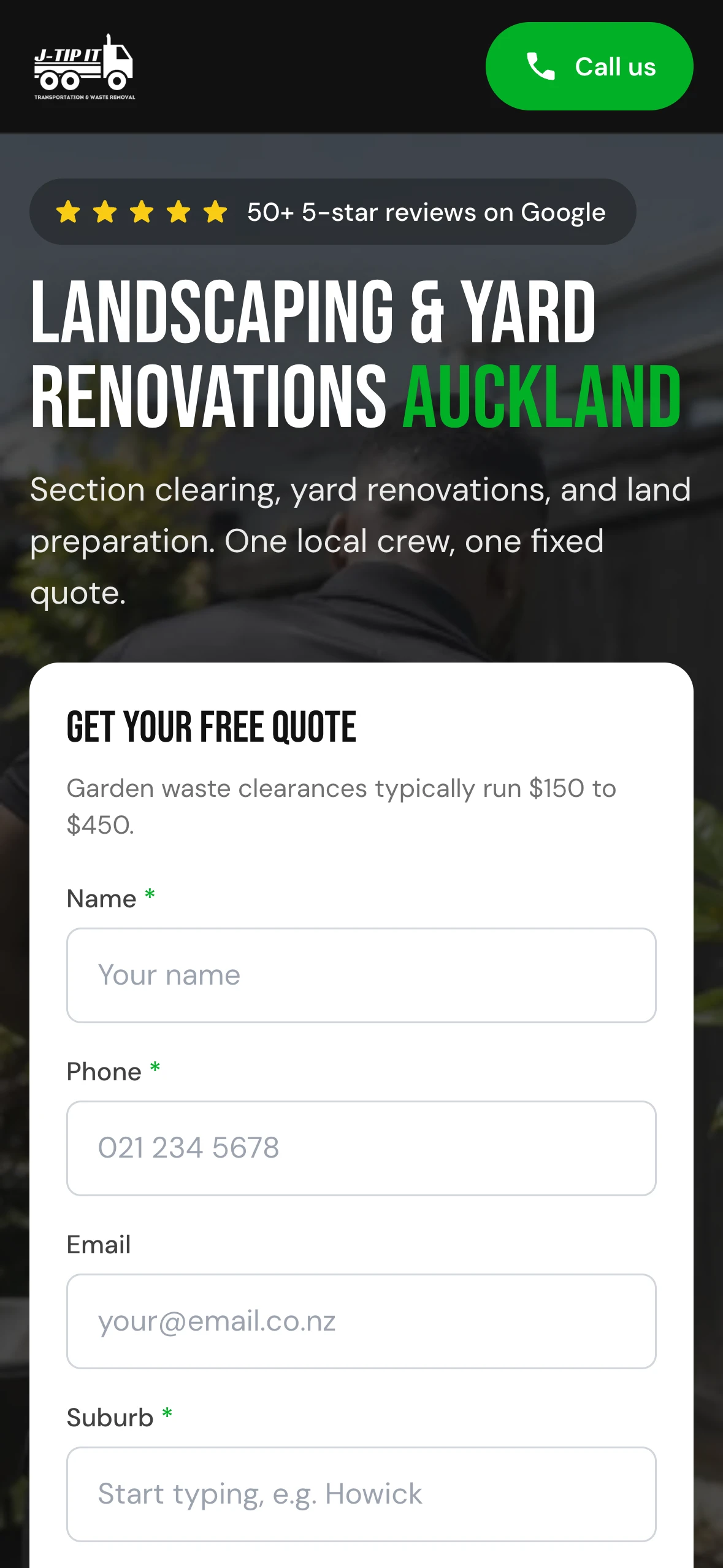 J Tip It: 149 quote requests in one month mobile screenshot 4