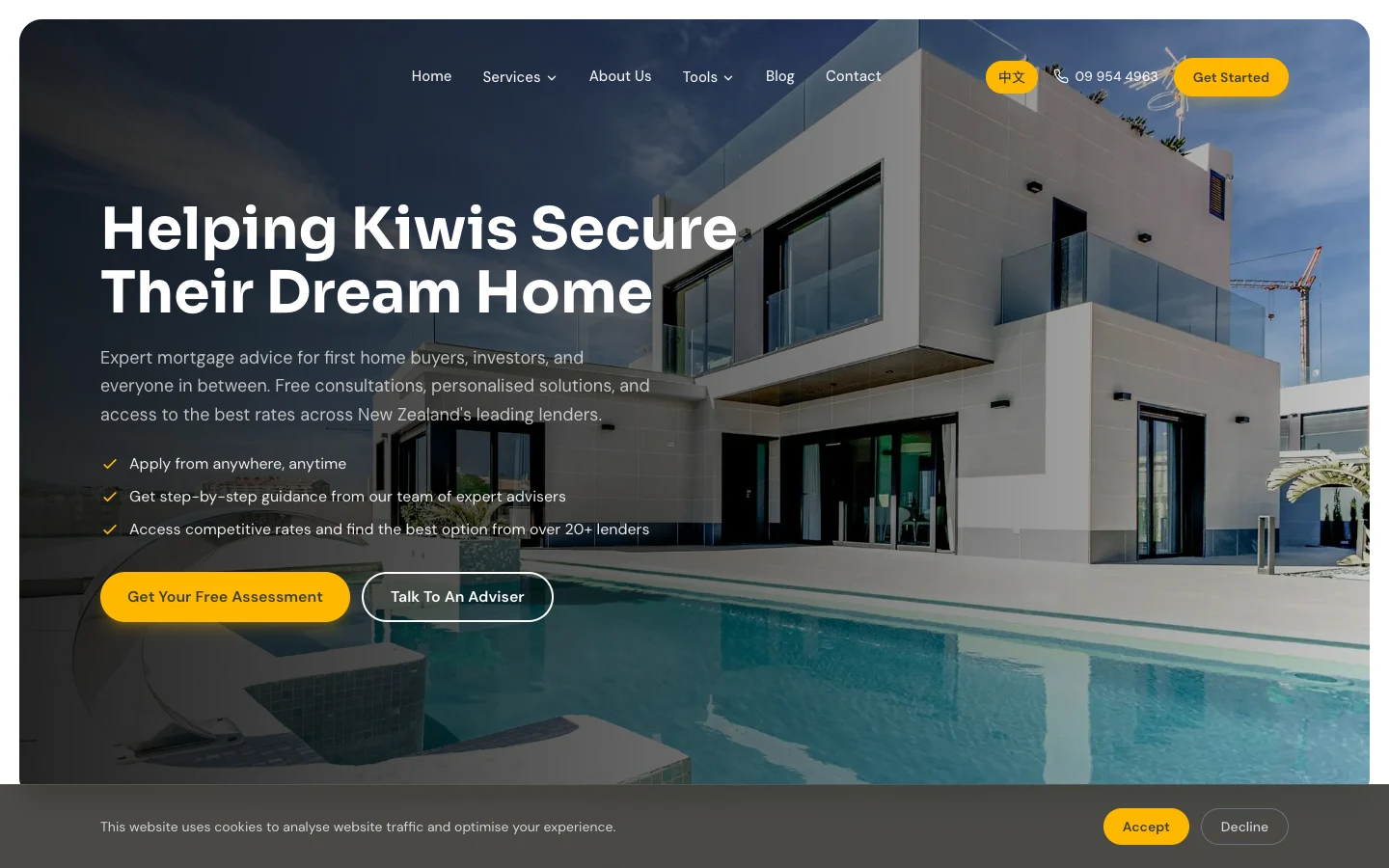 Sunshine Mortgages: genuinely bilingual, not just translated case study