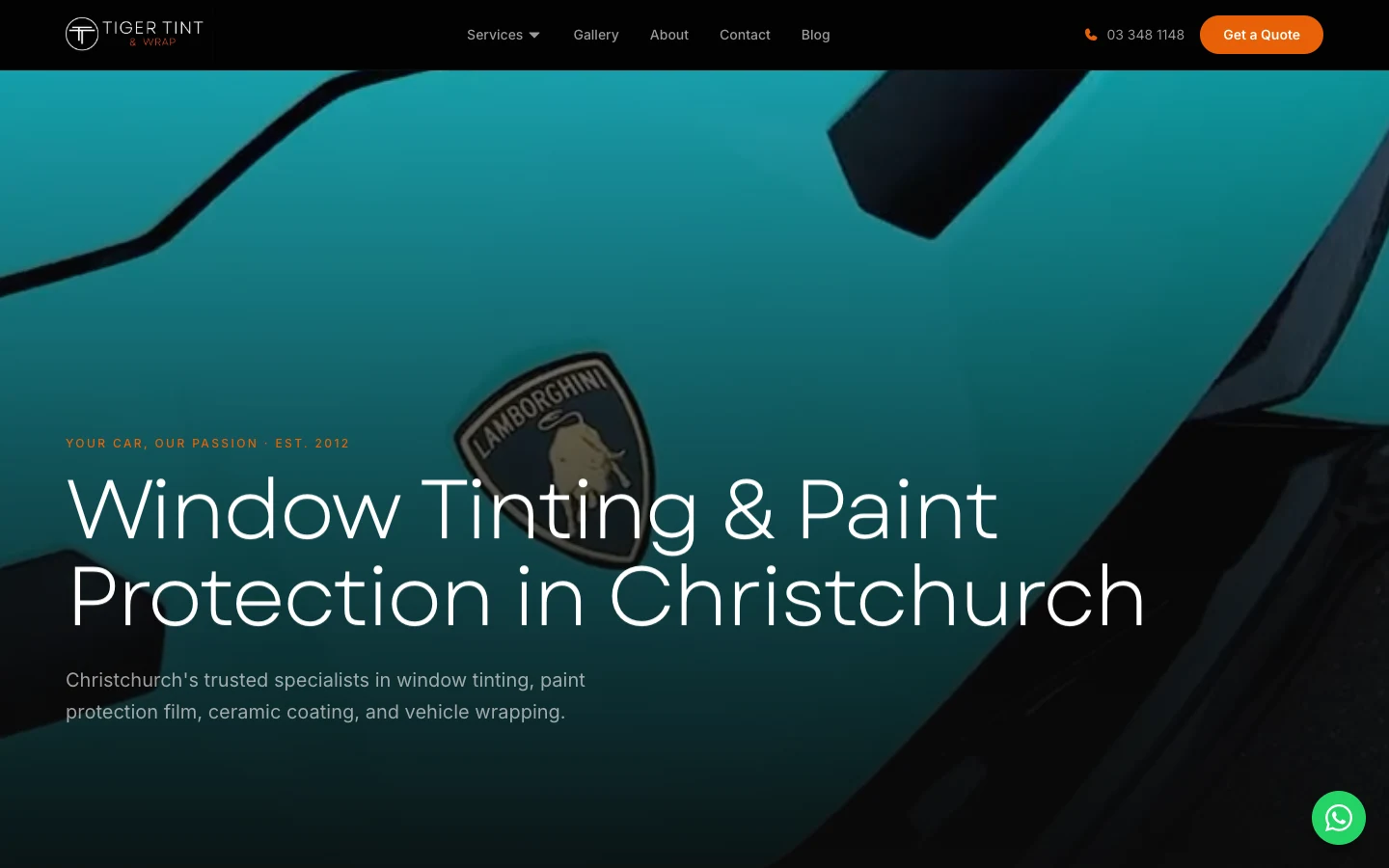 Tiger Tint & Wrap: 323 enquiries in four months