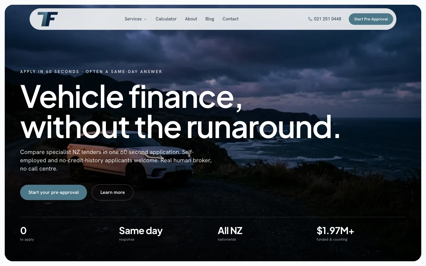 Tillen Finance: instant estimates straight into the CRM case study