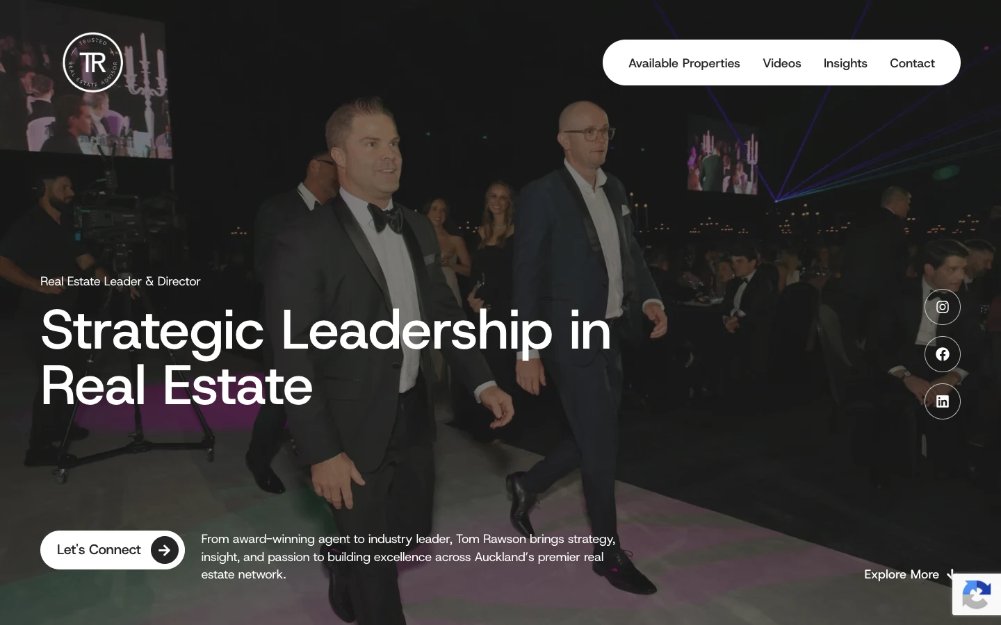 Tom Rawson: a presence that matches the track record case study